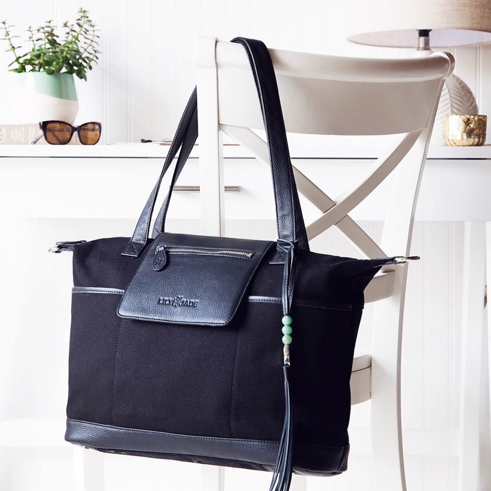 Lily Jade Madeline 2.0 Black Canvas Bag